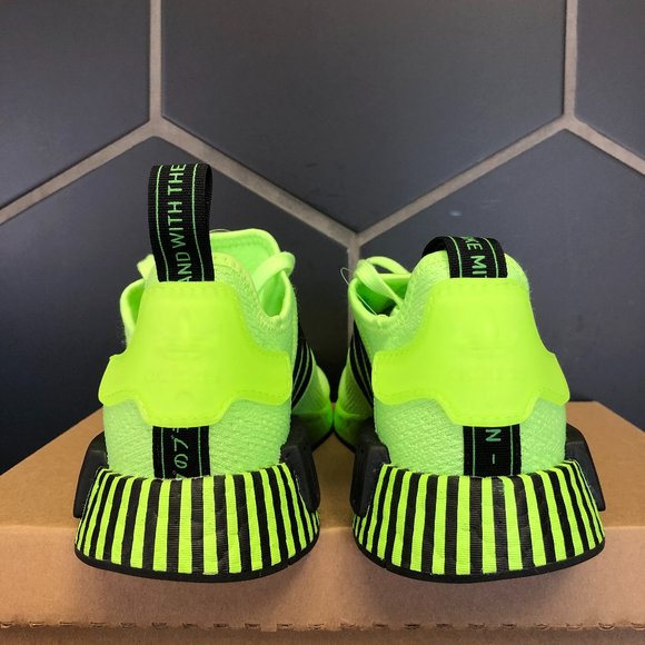 lime green adidas nmd